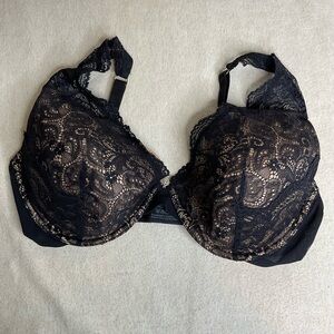 ThirdLove 24/7 Lace Contour Plunge Black‎ Size 36F